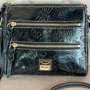 RARE & ONE OF A KIND**Dooney & Bourke Disney Black Leather Crossbody